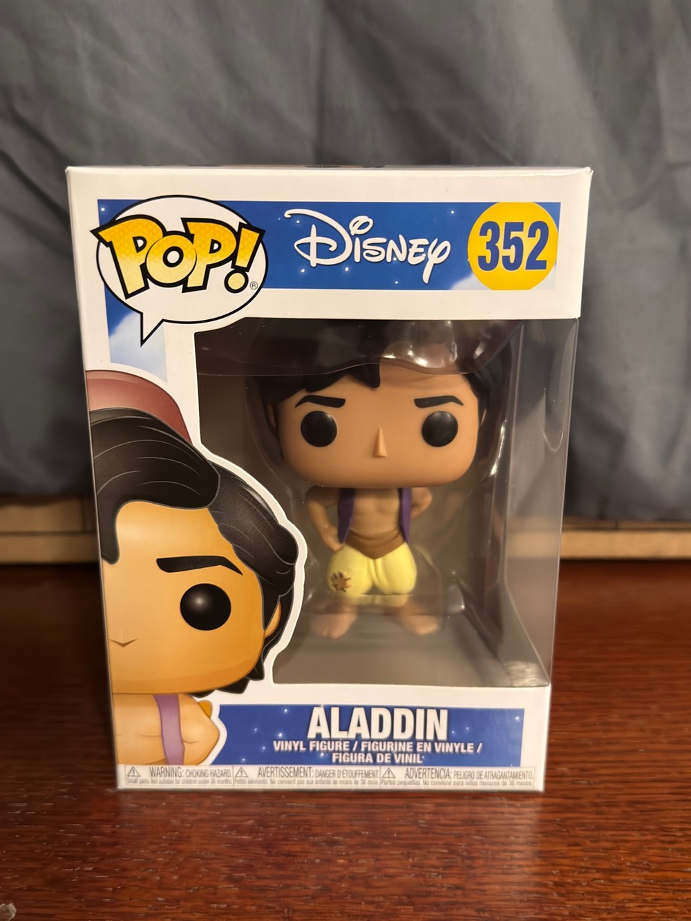 Funko Pop Disney #352 Aladdin Vinyl Figure Street Rat Prince Ali Style